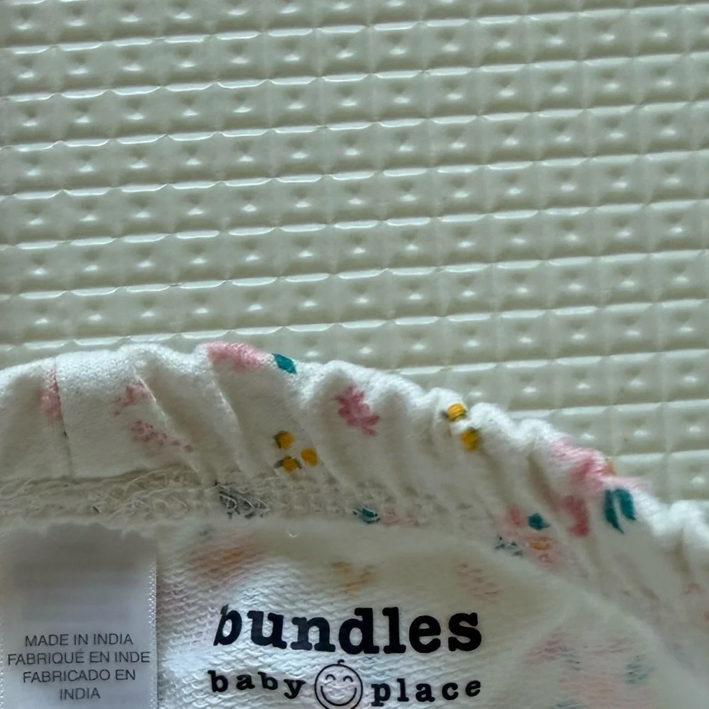 Bundles|Baby girl spring set,pink bodysuit MY AUNT IS MY BFF & floral leggings•